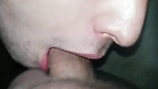 Sissy Crossdresser Blows Parent Hairy man