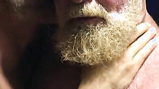 Muscled Daddies Intimately Smooching