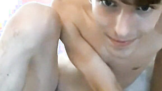 Super-cute Young Twunk Flashes Off on Cam