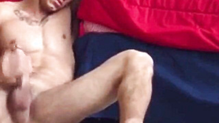 Muscle Jock Stud Needs Parent to Tear up Him Rigid