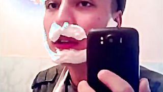 Lad Soldier's Steaming Douche Unsheathed