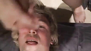 Meaty Beefstick Amateur Face Pumps out Youngster After Fellatio