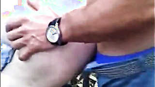 Sans a condom Amateur Joy Outdoors