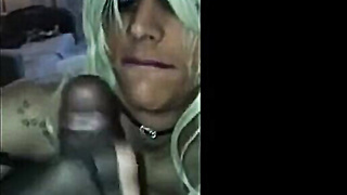 Sissy's Very first BIG BLACK COCK Sucky-sucky Practice