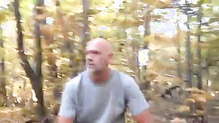 Meaty-Pipe Dad's Outdoor Venture