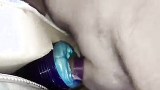 Alien Fleshlight Internal ejaculation Plumb With Cub