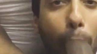 Indian Amateur Deepthroats a Good-sized Black Beef whistle