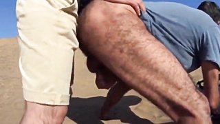 No condom Outdoor Venture With A Stranger On A Dune