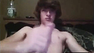 Amateur Twunk Wanking on Cam