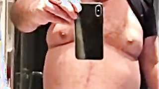 Ginormous Dad Grizzly Takes off Down