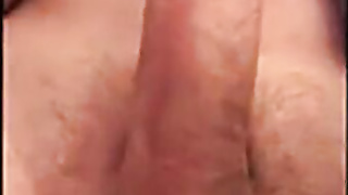 Throbbing Fleshlight Internal ejaculation with Dribbling Jism