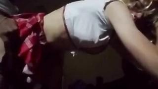 Sissy [censored] Takes BIG BLACK COCK No condom