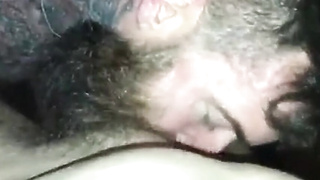 Tattooed Parent Showcases Off His Incredible Sucky-sucky Abilities