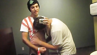 Monstrous Man meat Amateur Lad Blowage in Douche