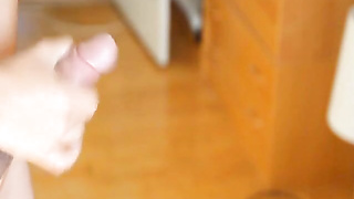 Twunk Mammary Ejaculation with a Cork