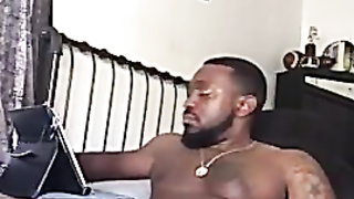 Black Amateur Man Jacking