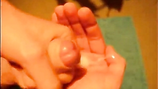 Amateur Cam Onanism and Jizz