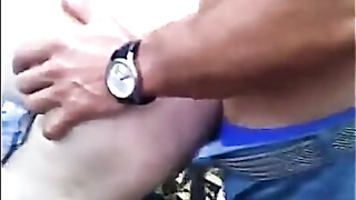 Without a condom Amateur Joy Outdoors