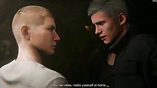Game: FindingBuddies, Chapter nine - Encountered a jaw-dropping stud at a diner, had a stiff pound, oral job, and getting off (English voiceover)