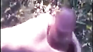 Exhibitionist Shows Homeless Boy and Gets Hand-job Outdoors