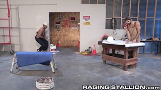 RagingStallion Grizzlies Boinking On The Job