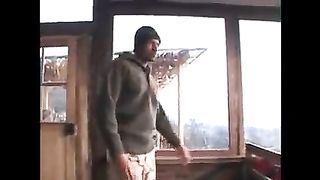 Cruising in the forest.