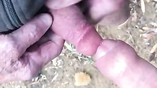 Fondling weenies with gandpa