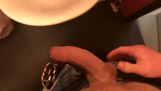 Youthful Youngster Jacking off in Public College