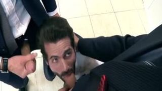 Muscle fag three With Facial Cumshot