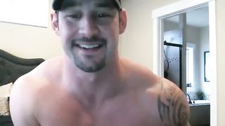 Logan Haunt Plumbs his Fuck Hole with Faux-Cock and Finishes Off