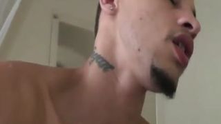 Gettin it unfathomable in his eighteen age nubile's wazoo