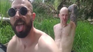 Public bare Fucktape