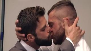 Muscle faggot pucker-copulation And money-shot