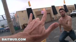 BAIT BUS - Tyler Hunt, the most Nasty Heterosexual Fellow to ever Board our Car L