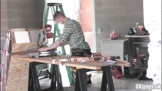 Muscle homo assjob and jizz flow