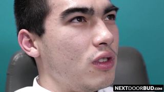 Jock employe has no condom fuck-fest with his manager in the office