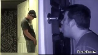 Country Man at Gloryhole