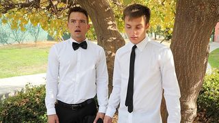 BrotherCrush - Edible Dude Bangs his Senior Stepbrother before his Wedding Day