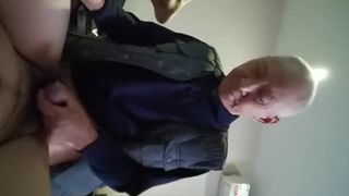 Asian elder guy Inhales & romps His Junior acquaintance