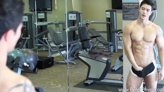 Peter Warmth Nude Butt Exercise