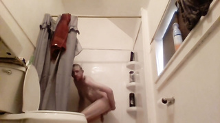 Parent Takes a Douche to Neat out his Muddy Fuck-Hole