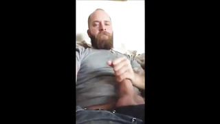 Bear Cums In Beard again!