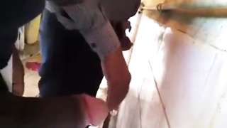 Blowage in public rest room