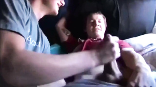 straight guy trys to suck friends cock