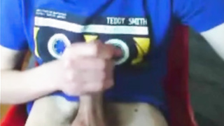 Cute teen wank in bedroom